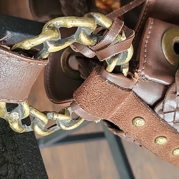 Bridget shuster brown leather handbag - Picture 2 of 6